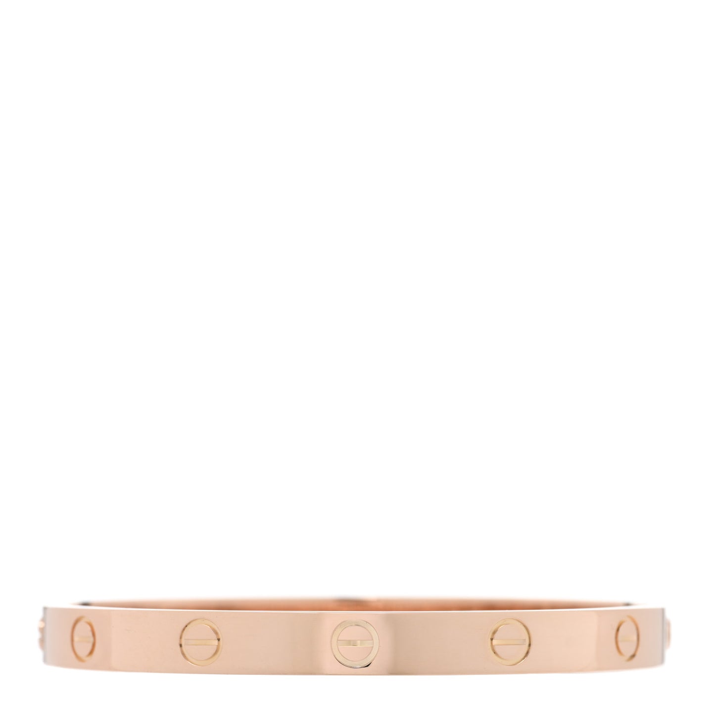18K Pink Gold LOVE Bracelet 17