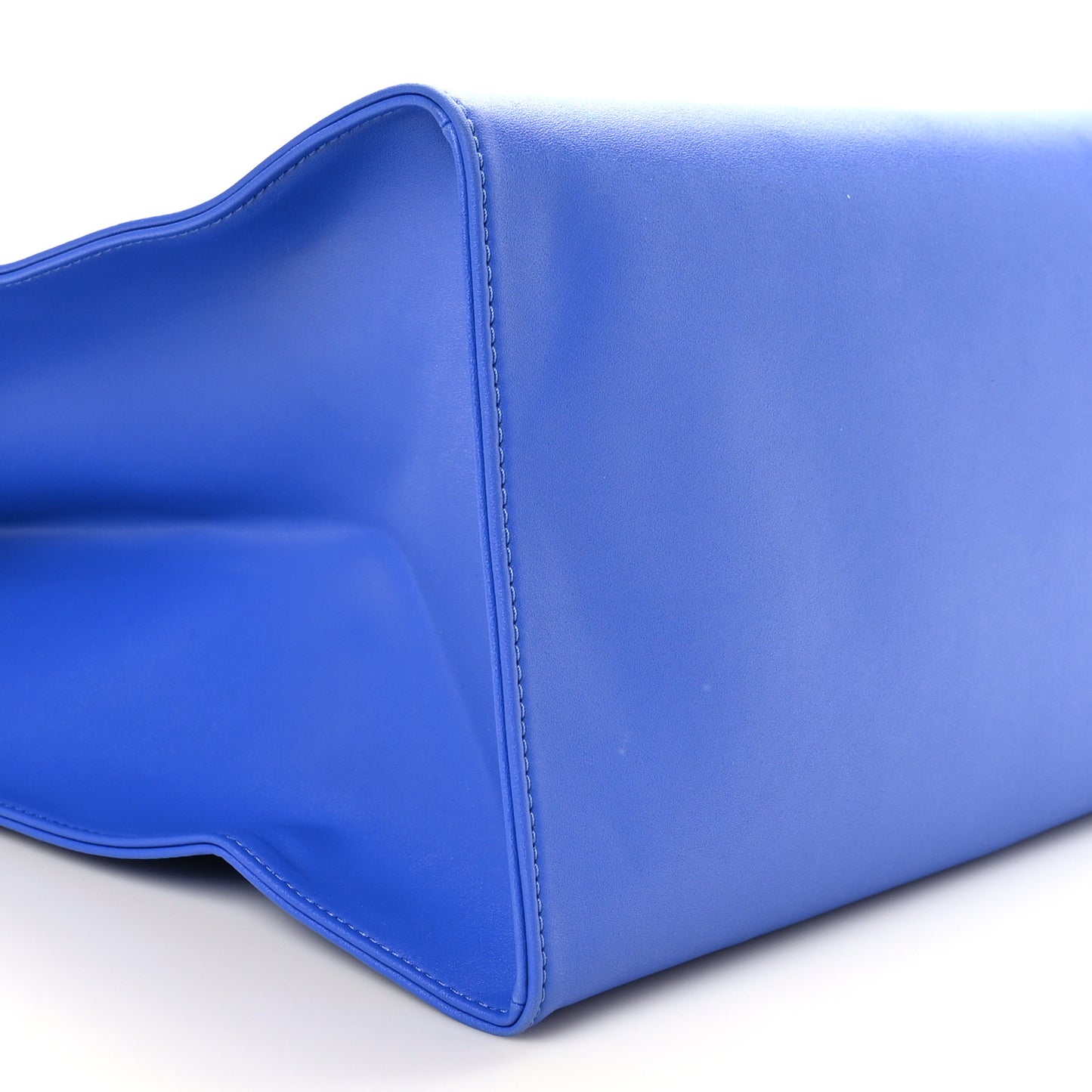 Vegan Leather Large Shopping Bag Painters Tape