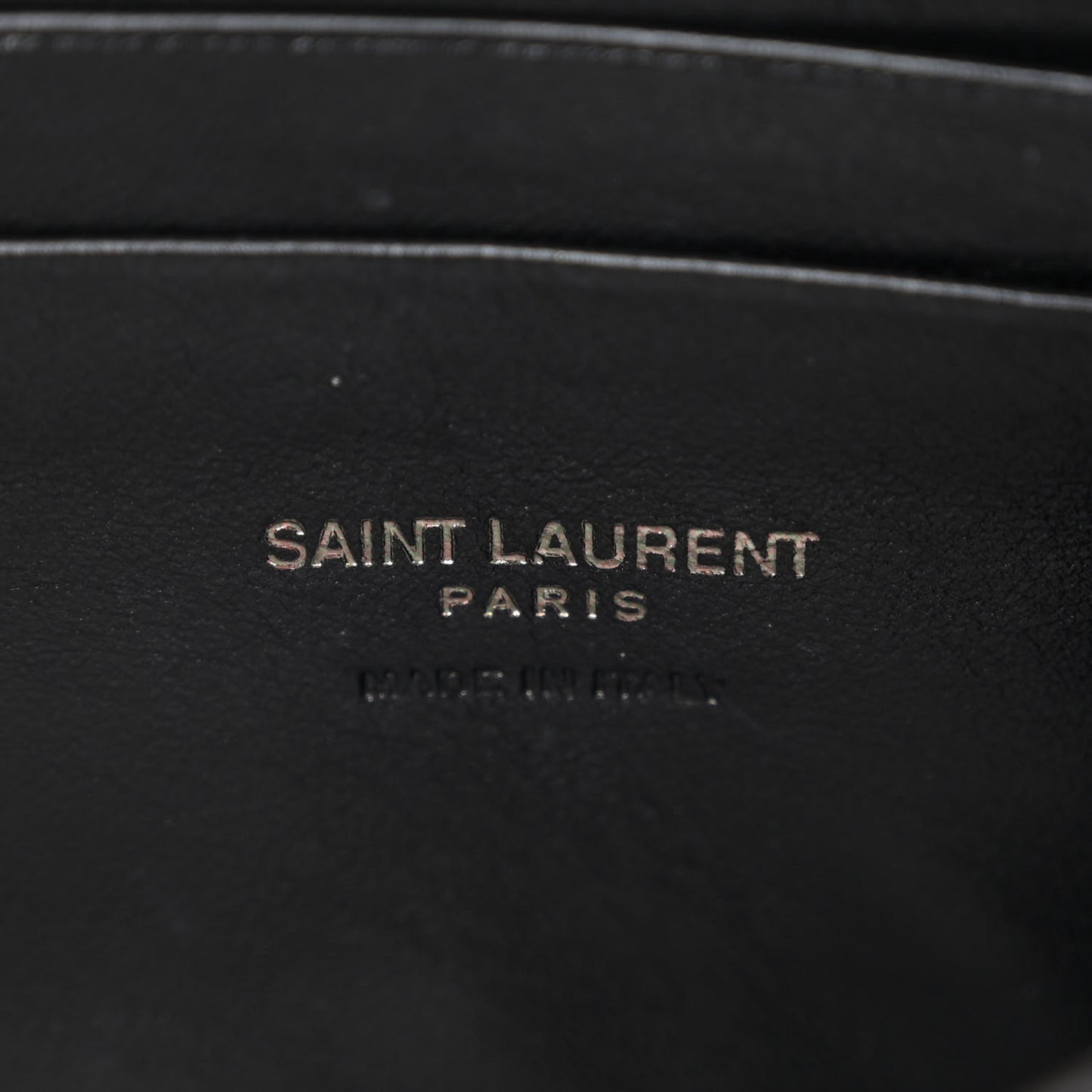 Grain De Poudre Matelasse Monochrome Monogram Mini Lou Camera Bag Black