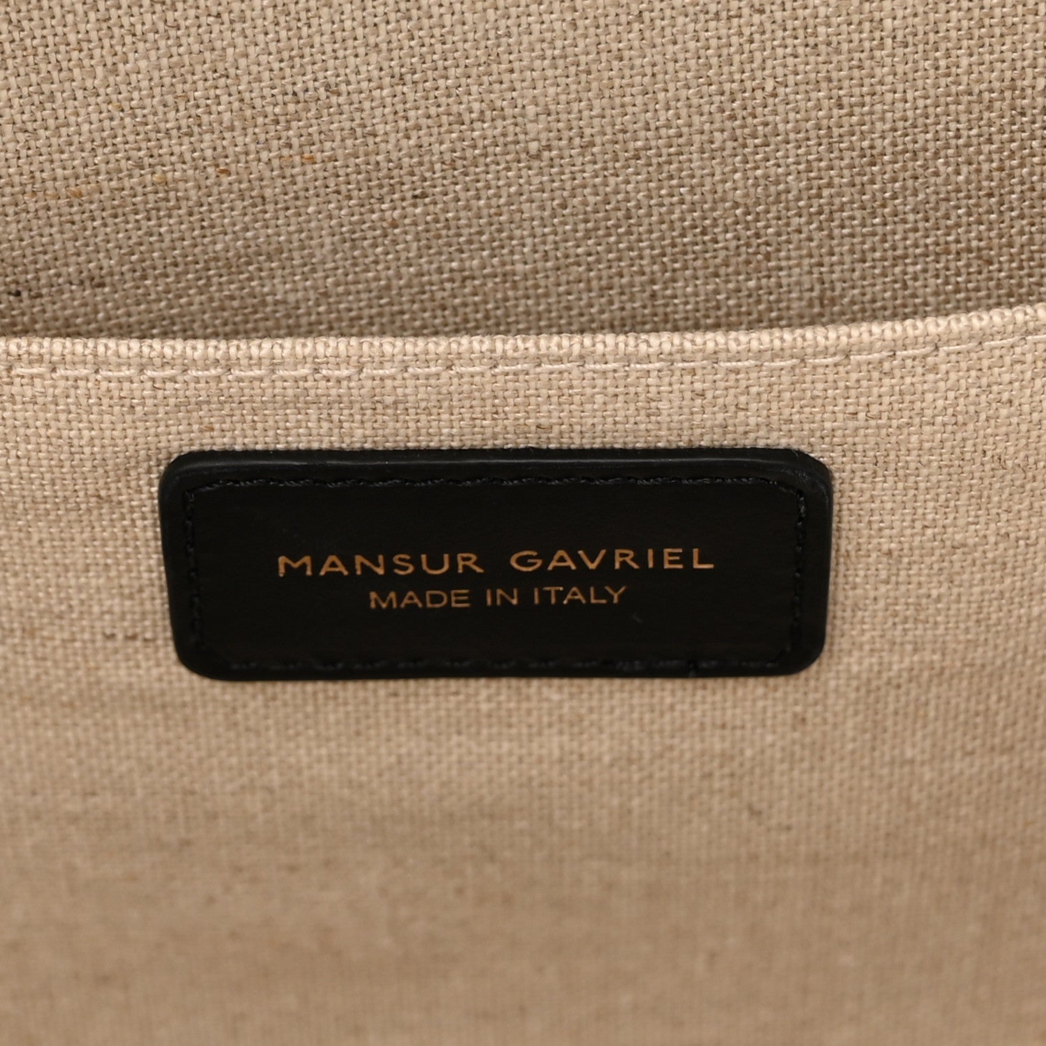 Mansur Gavriel Calfskin Circle Crossbody Bag Black 6 of 10