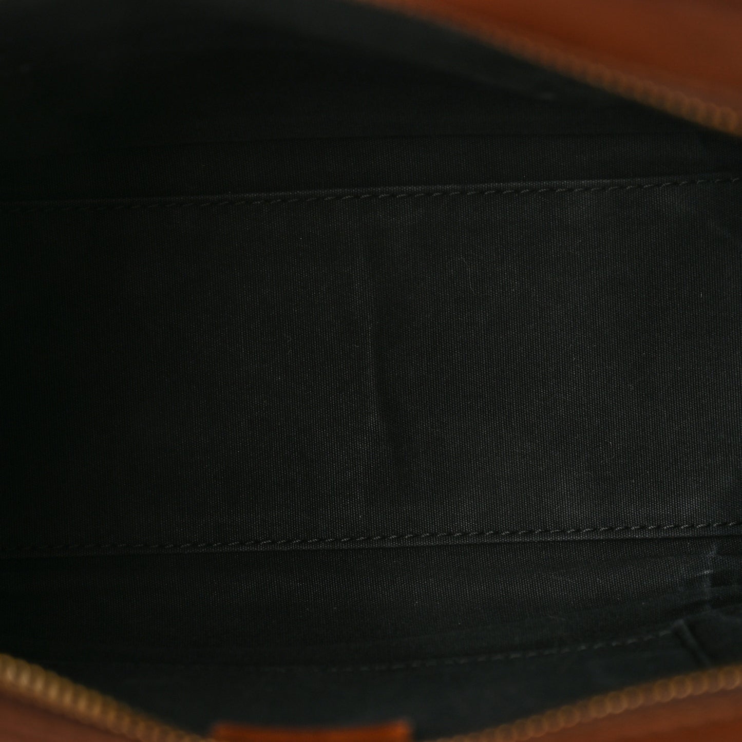 Smooth Drummed Calfskin Nano Tri-Color Luggage Navy