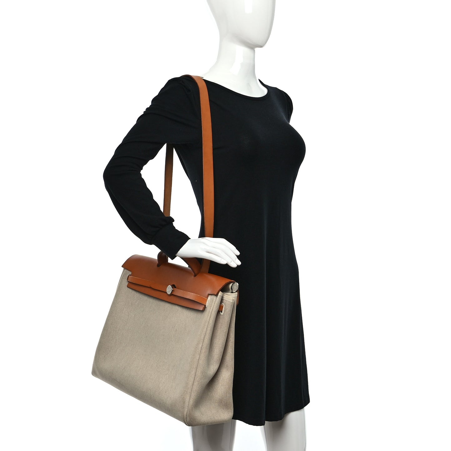 Toile Vache Calfskin Herbag 39 MM Natural