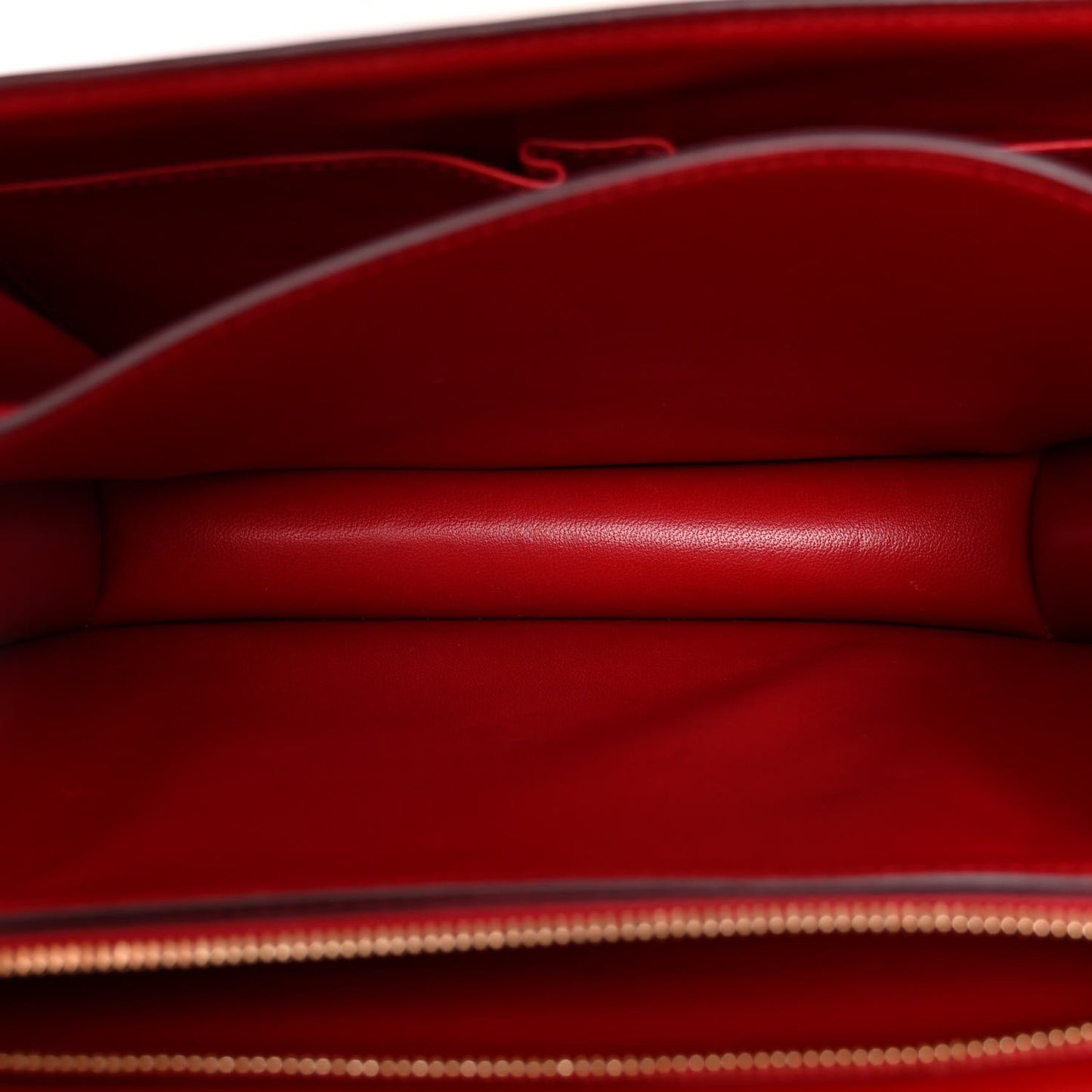 Box Calfskin Medium Classic Box Flap Bag Red