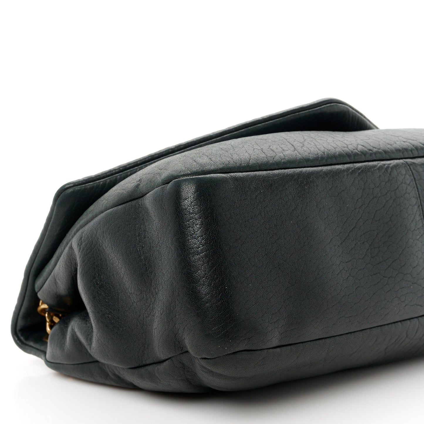 Grained Lambskin Large Calypso Black