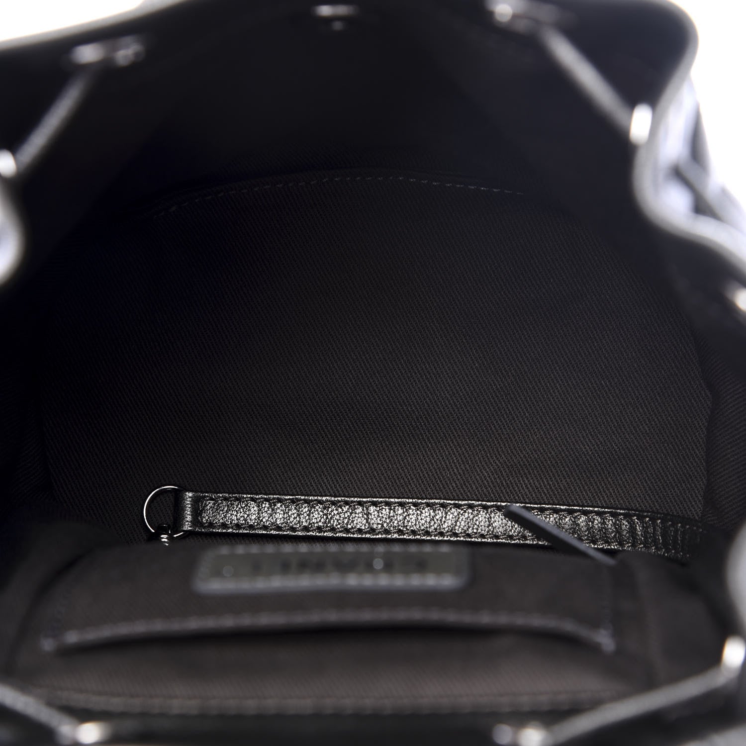 Chanel Lambskin Quilted Metallic Bubble Backpack Black 4 of 8