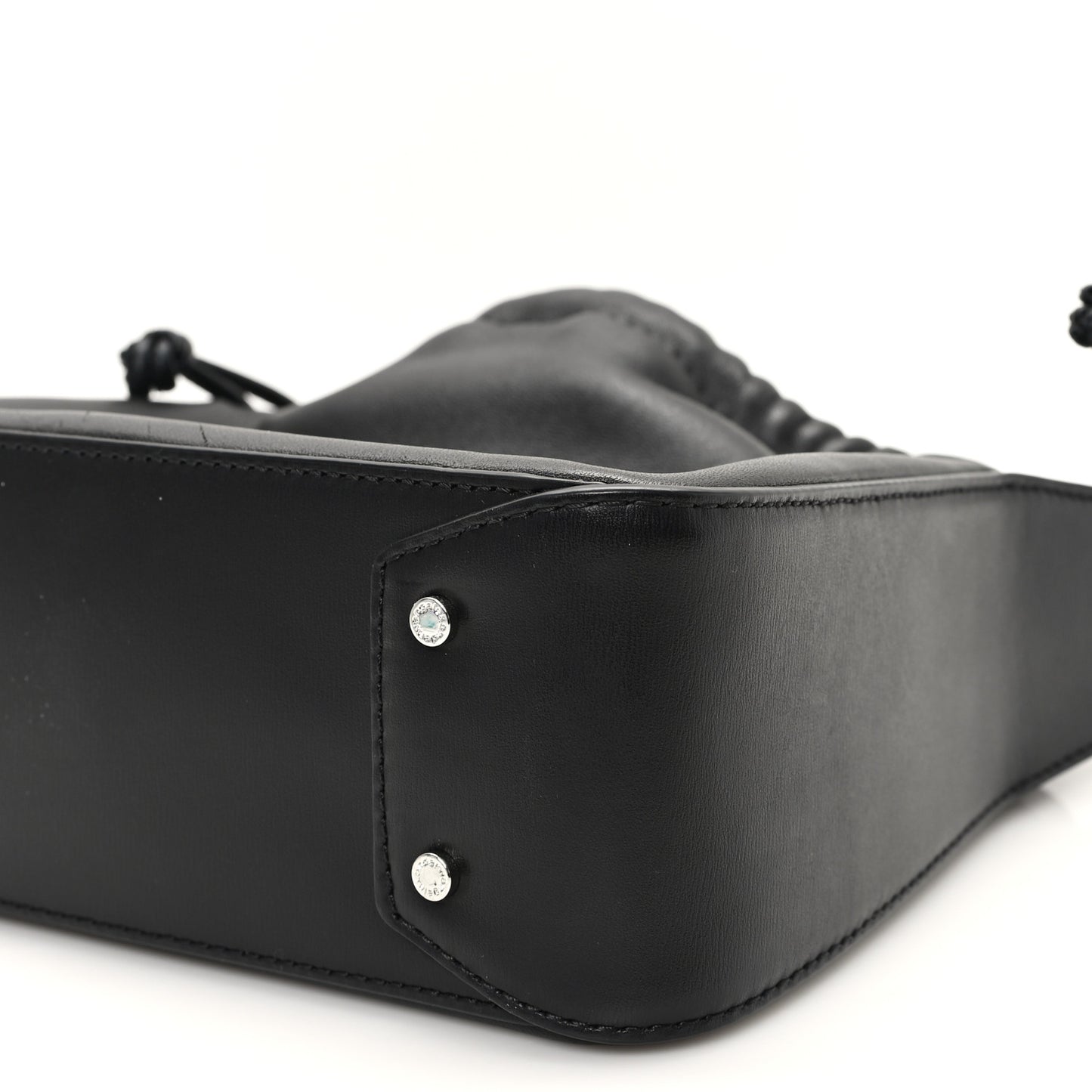 Lambskin Nylon Small Ryan Bag Black