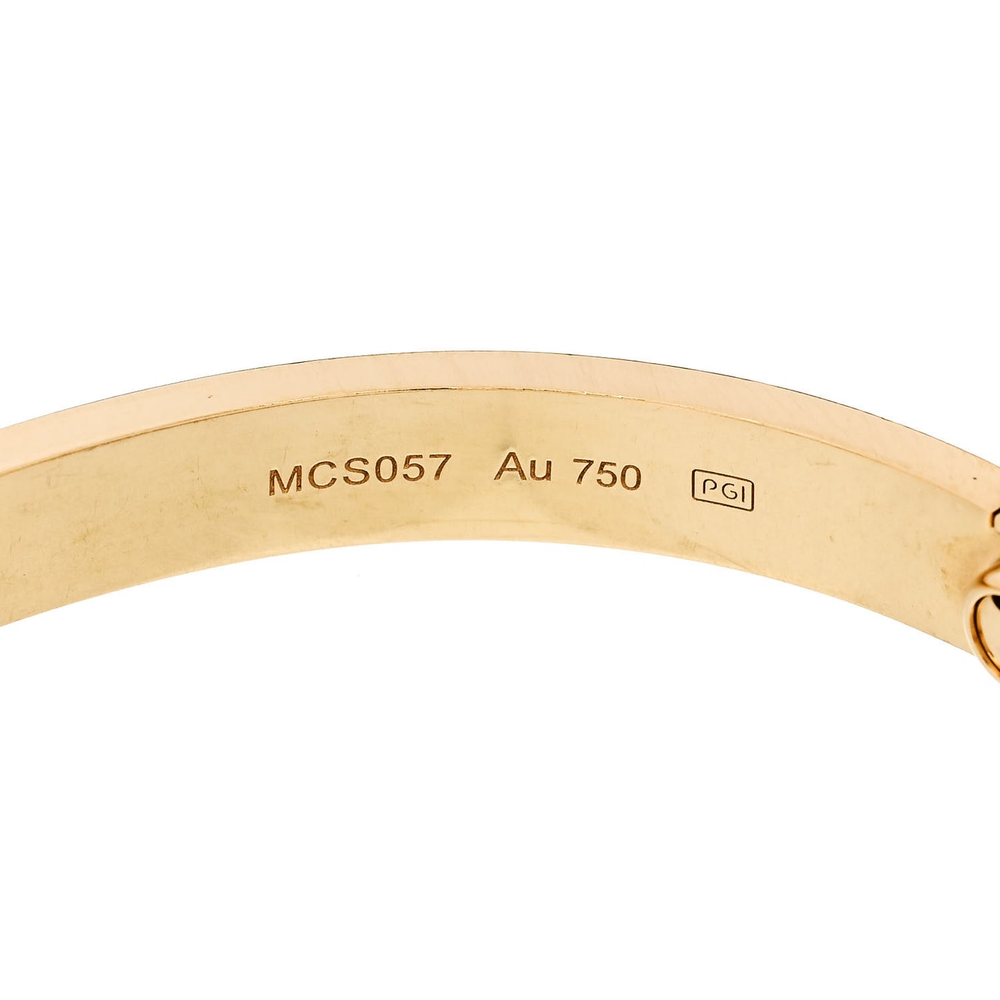 18K Yellow Gold LOVE Bracelet 18