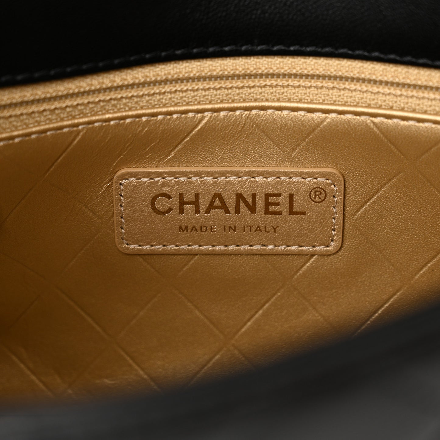 Lambskin Quilted Small Coco Clips Single Flap Black