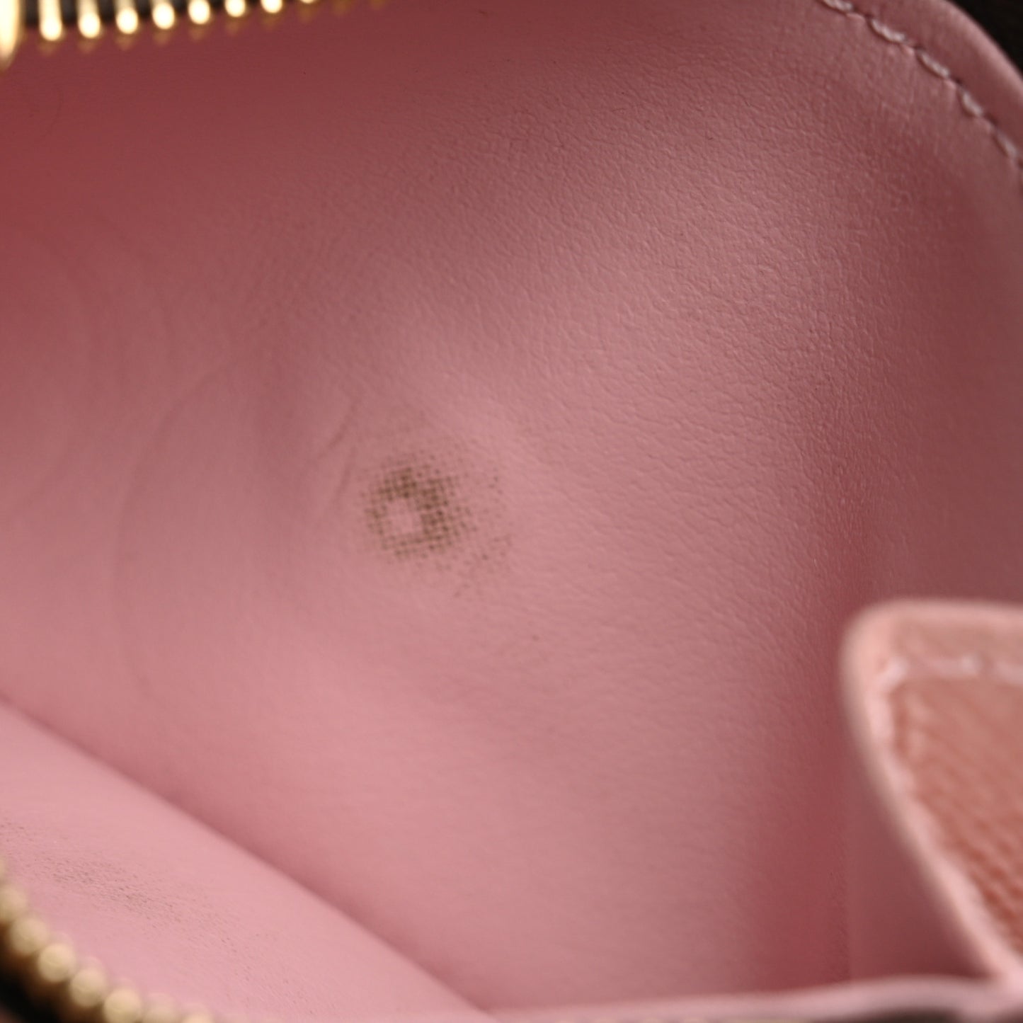 Monogram Zoe Wallet Rose Ballerine