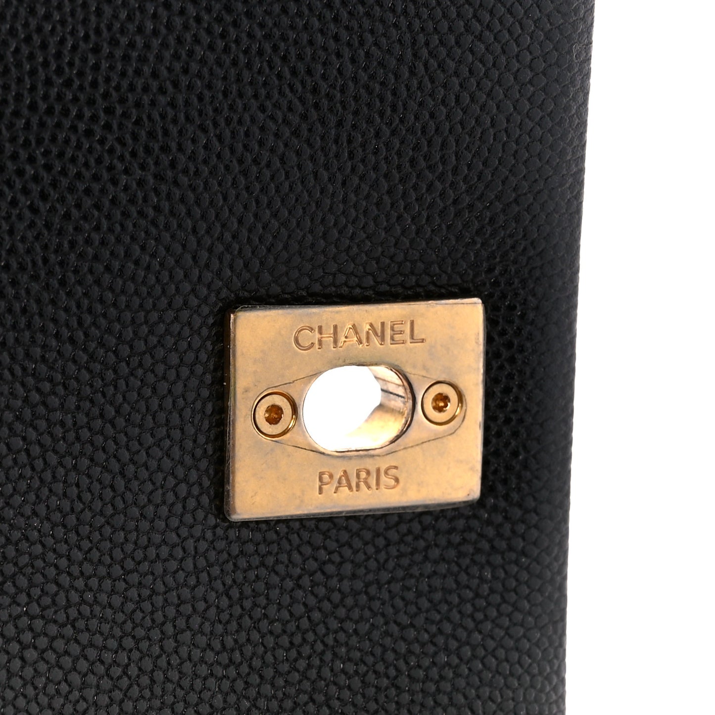Caviar Quilted Medium Fashion Therapy Flap Bag Black