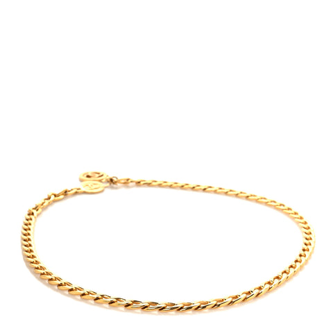 CC Medallion Chain Belt Gold
