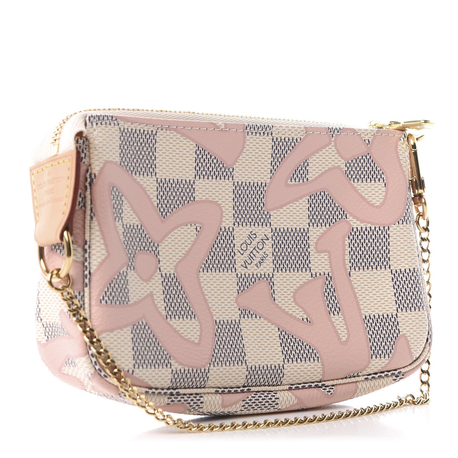 Louis Vuitton Damier Azur Tahitienne Mini Pochette Accessories 3 of 11