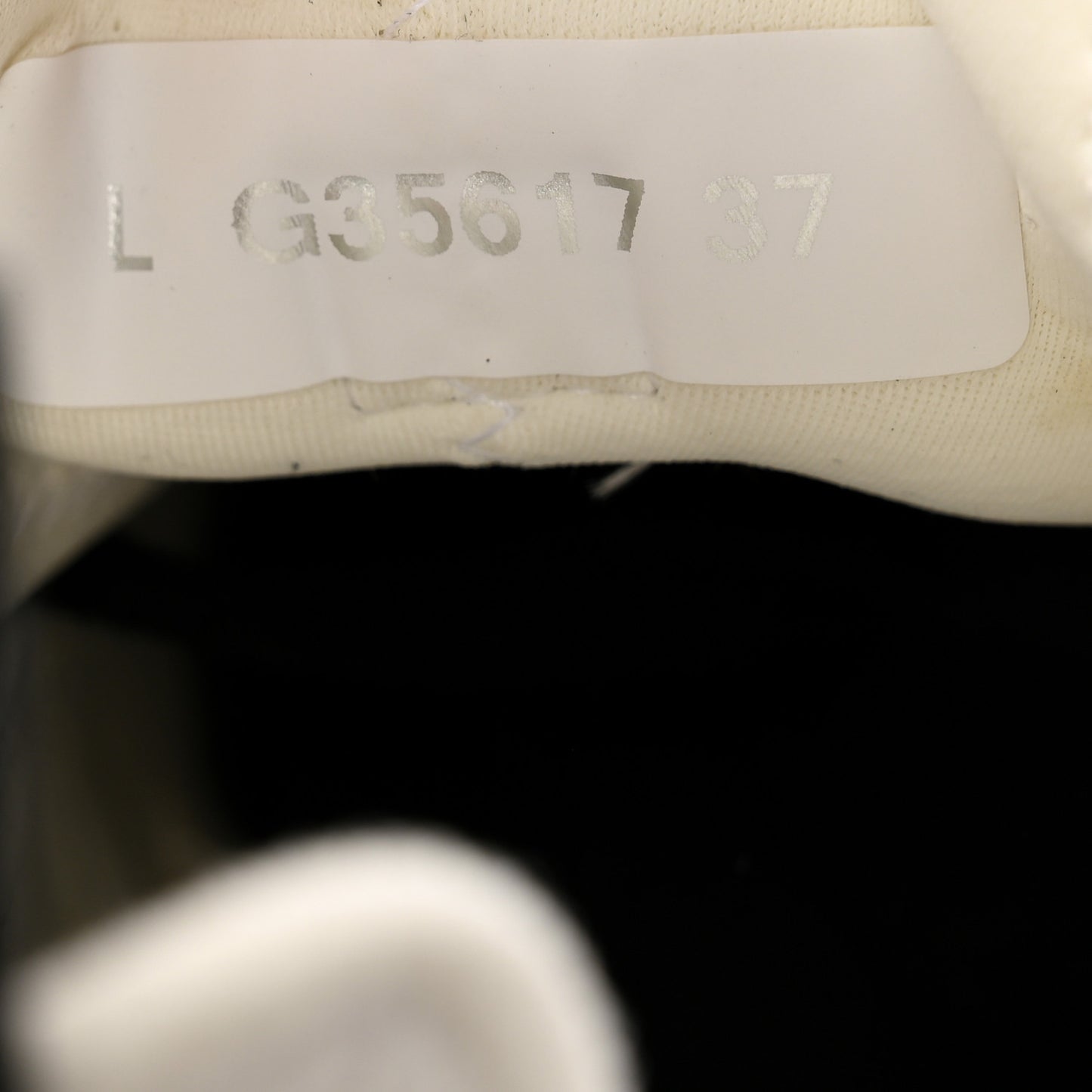 Velvet Calfskin Mixed Fibers CC Sneakers 37 Ivory Black