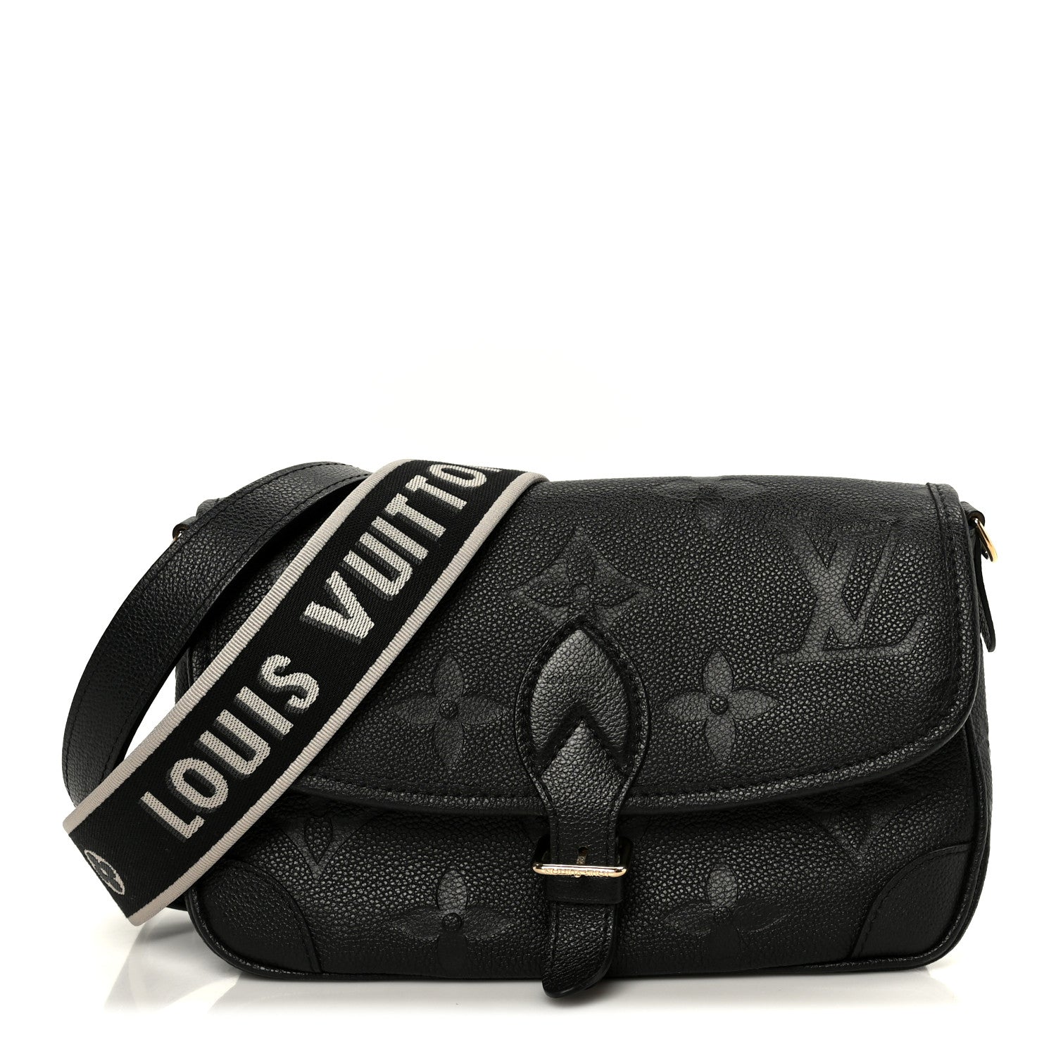 Louis Vuitton ボディバッグ ブラック Louis Vuitton Empreinte Monogram Giant Diane Black 1862990