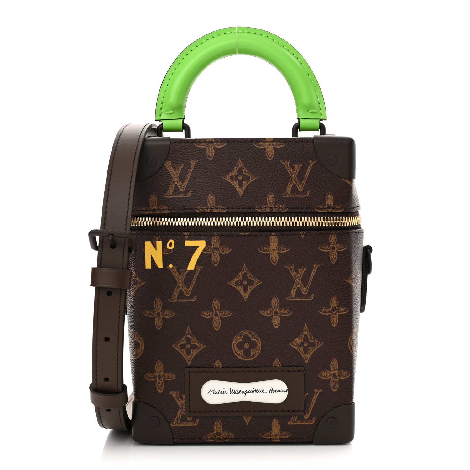 【LOUIS VUITTON】超大型・中型BOX Louis Vuitton Monogram N°7 Vertical Box Trunk 1567893 – FASHIONPHILE