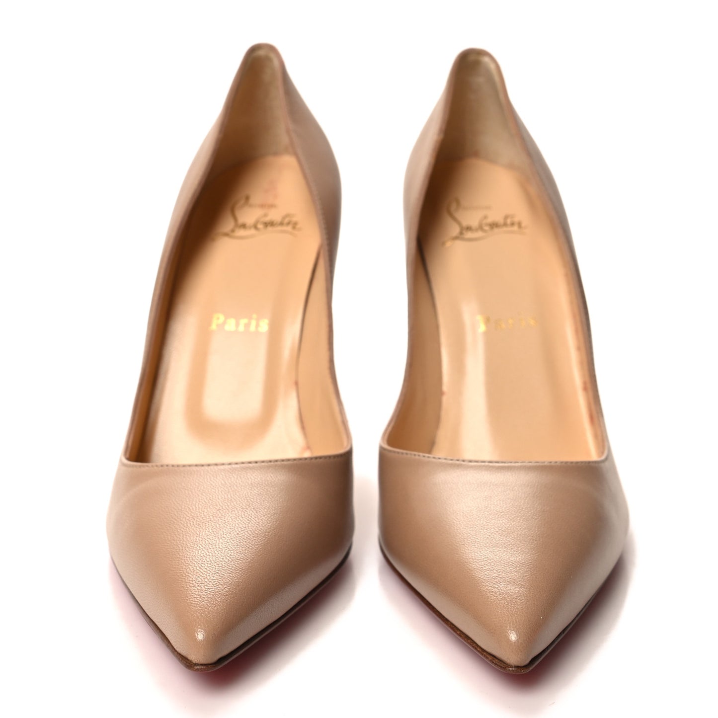 Nappa Apostrophy 100 Pumps 37 Nude