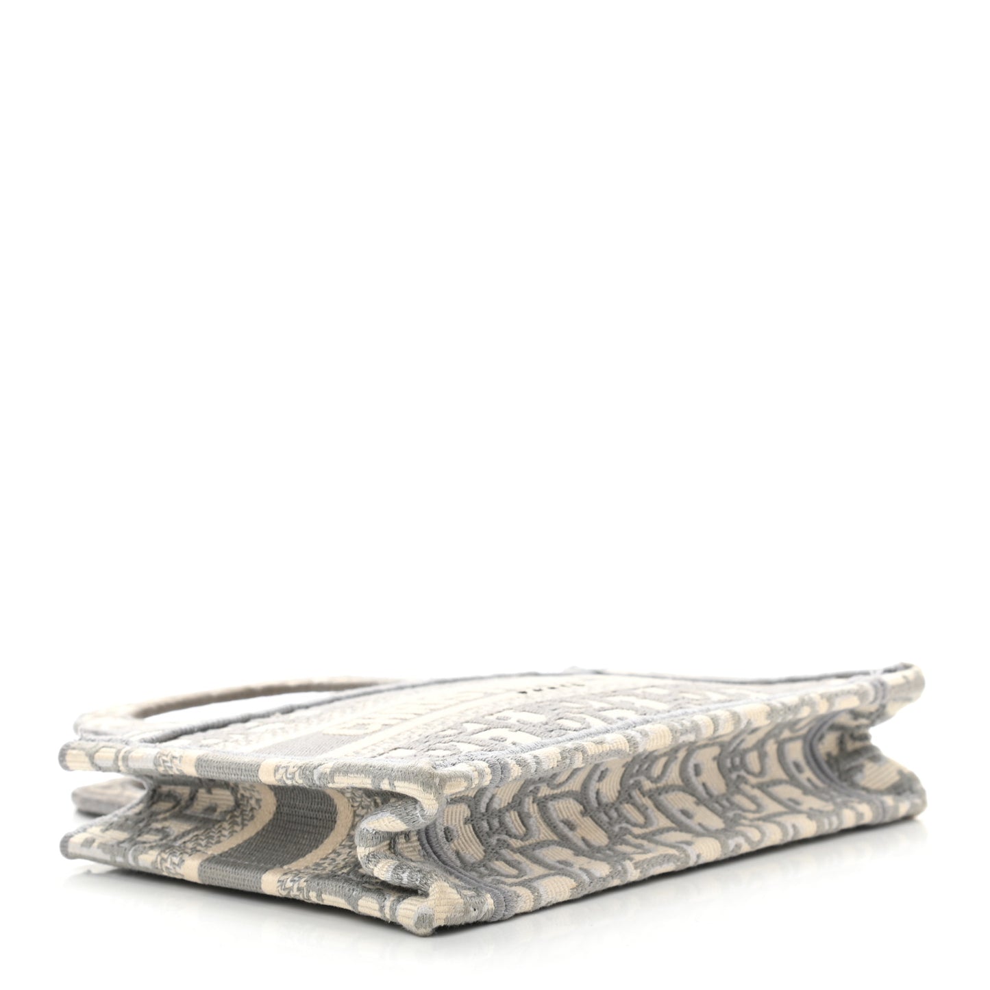 Oblique Mini Book Tote Grey Multicolor