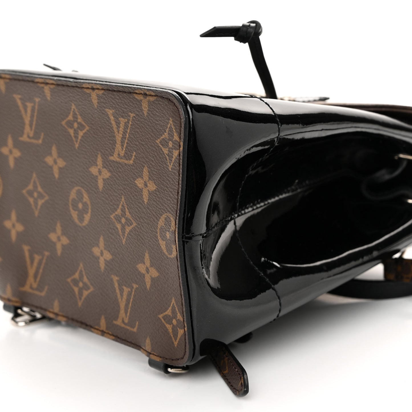 Patent Monogram Hot Springs Backpack Black