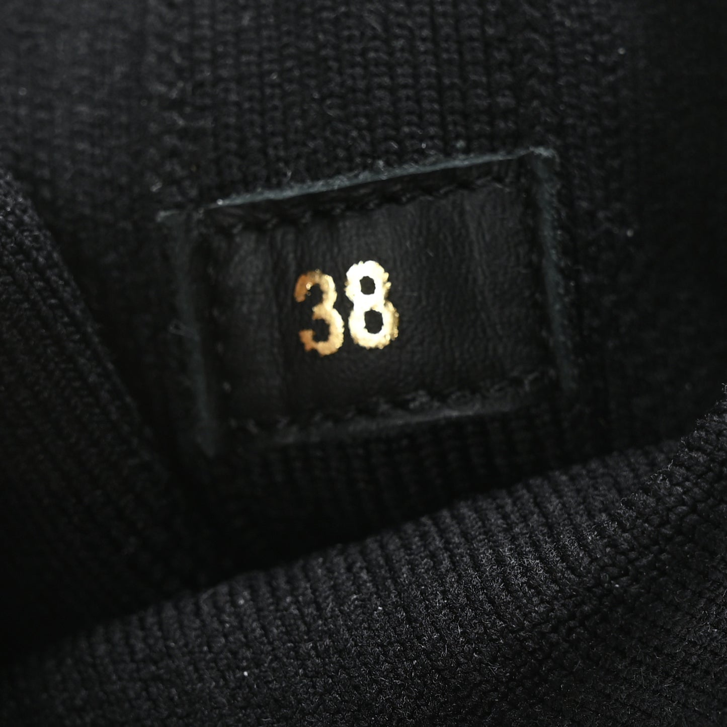 Knit Mesh Sharky Sock Sneakers 38 Black