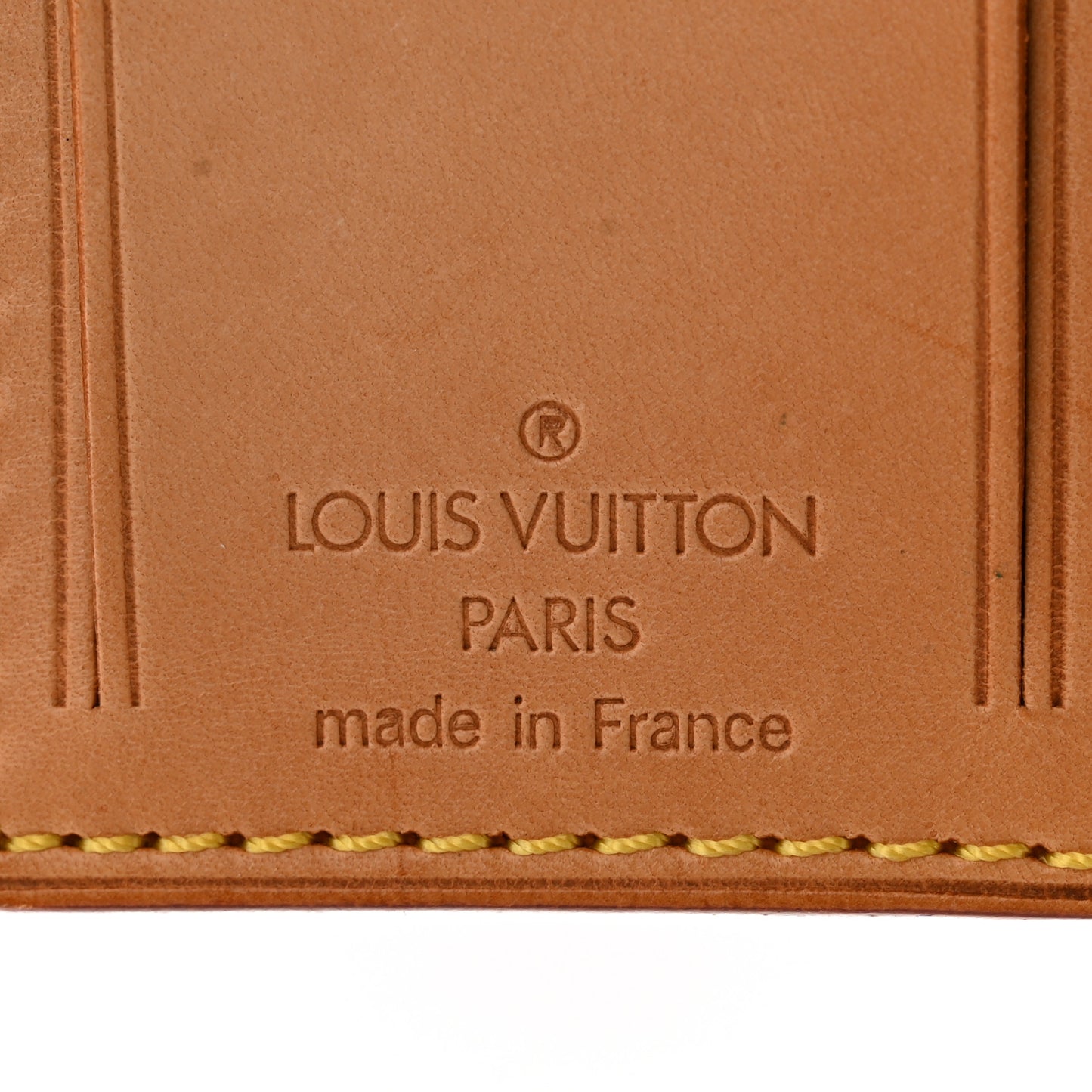 Vachetta Luggage Tag