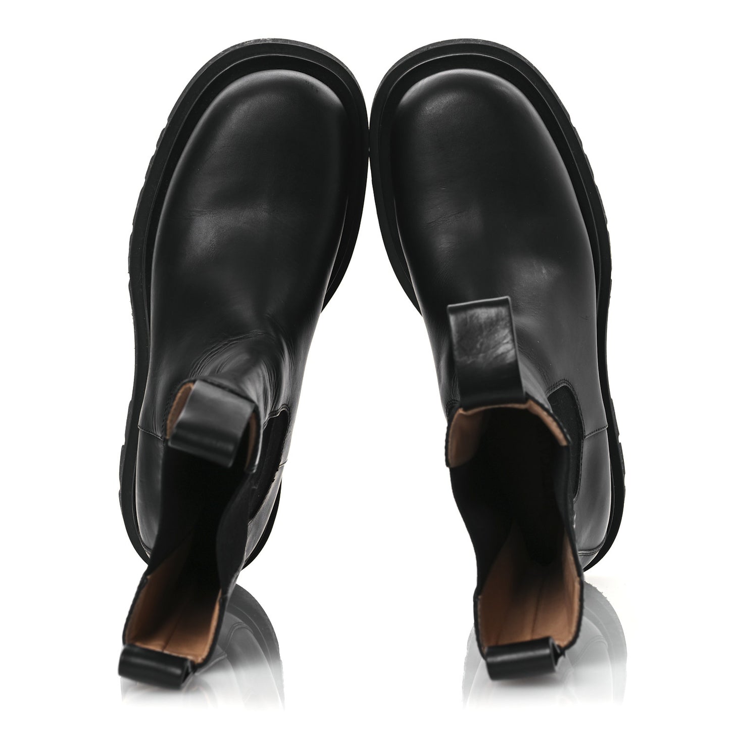 Calfskin The Lug Chelsea 55mm Boots 37 Black