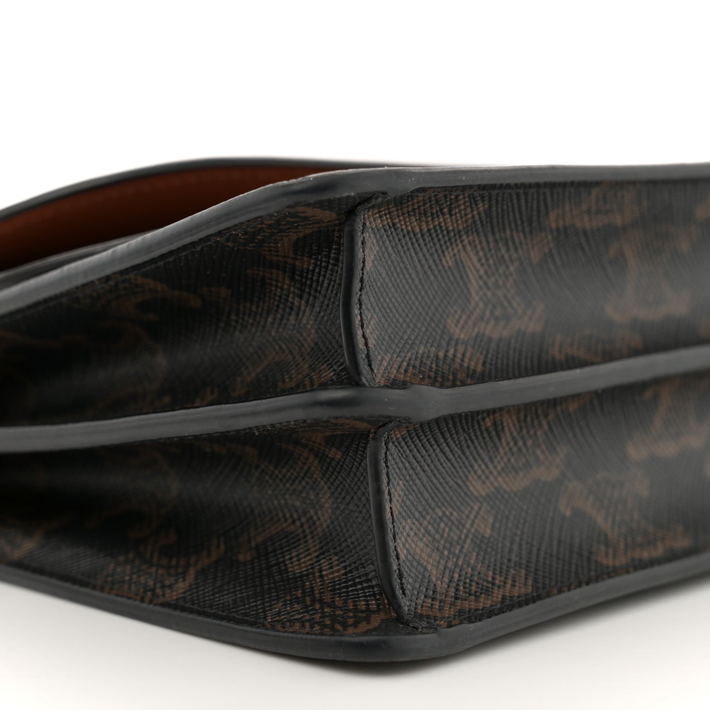 Triomphe Canvas Lambskin Wallet On Strap Tan