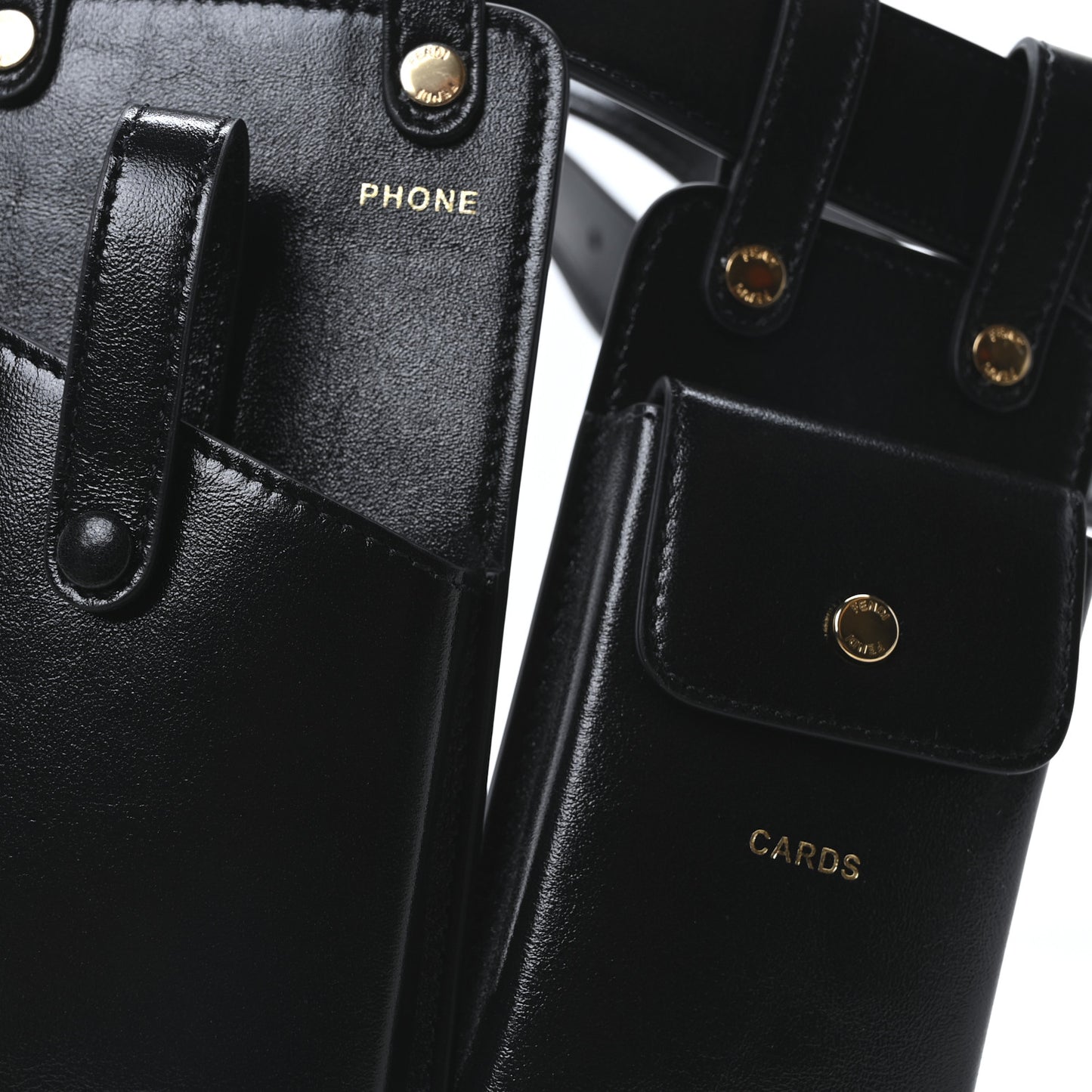 Vitello Glacier Utility Belt Pouch Black