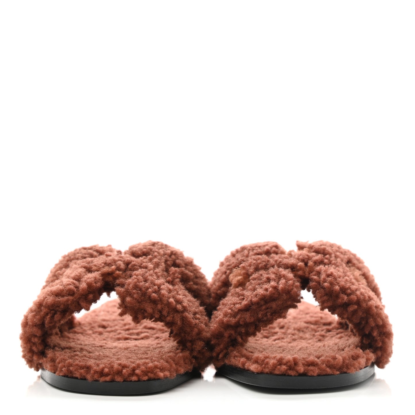 Woolskin Oran Sandals 36 Cognac