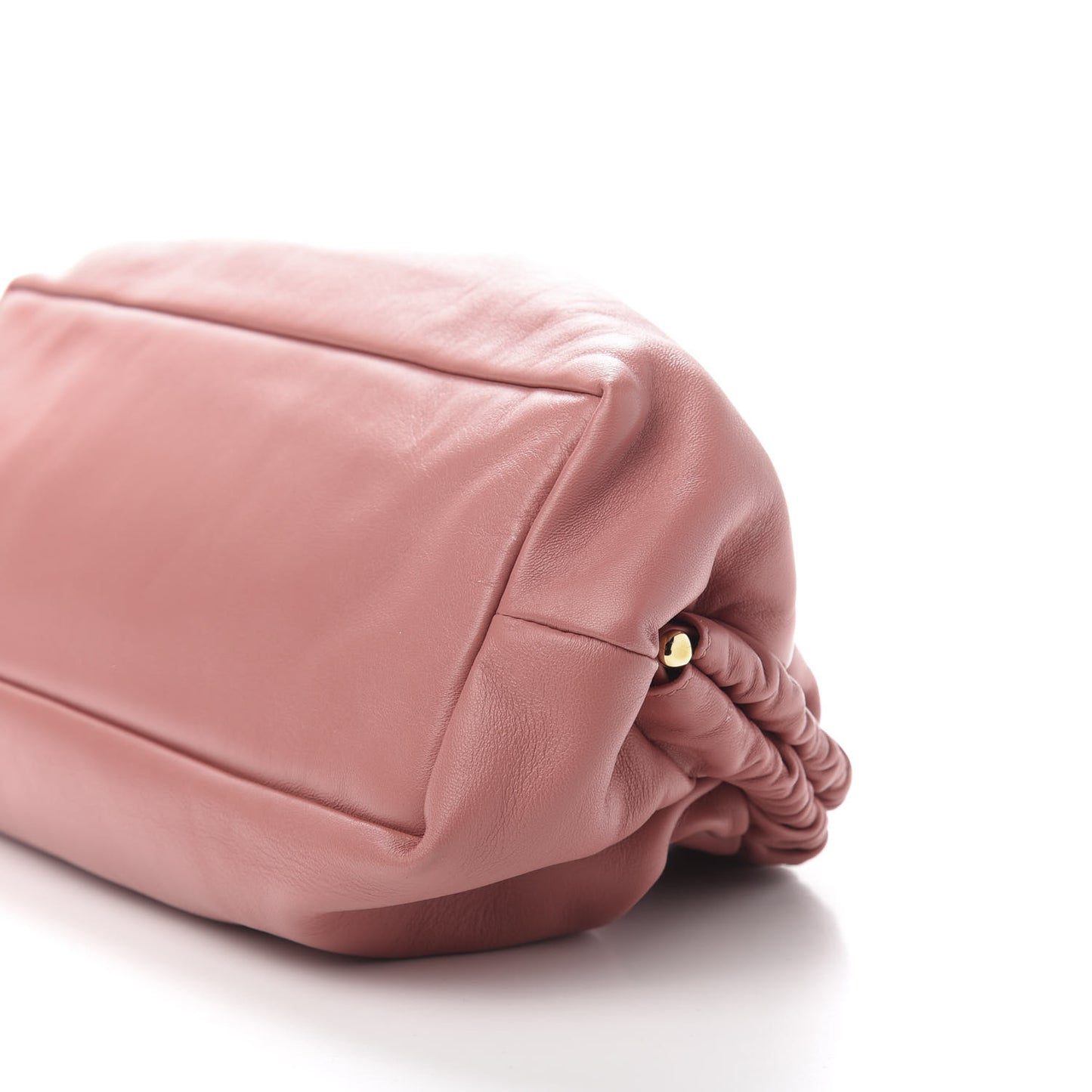 Lambskin Cloud Clutch Blush