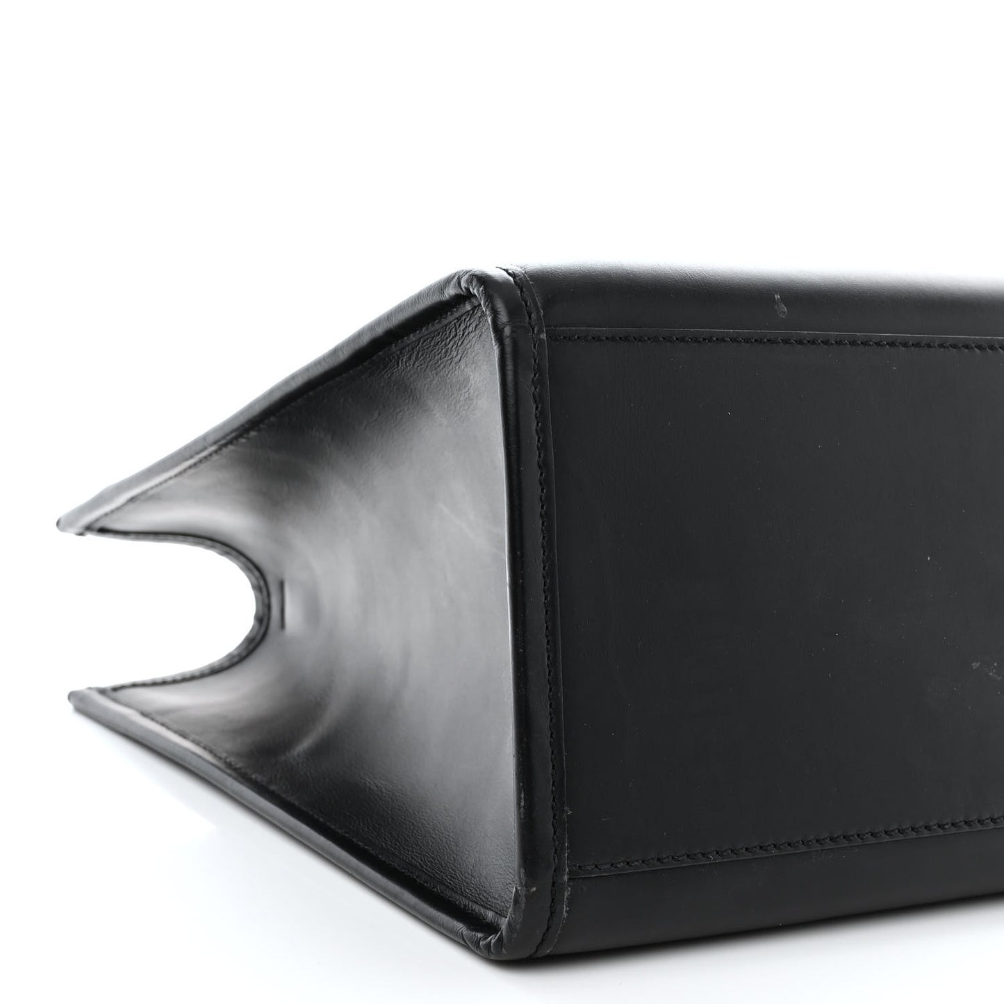 Vitello King Plexiglass Medium Fendi Sunshine Shopper Tote Black