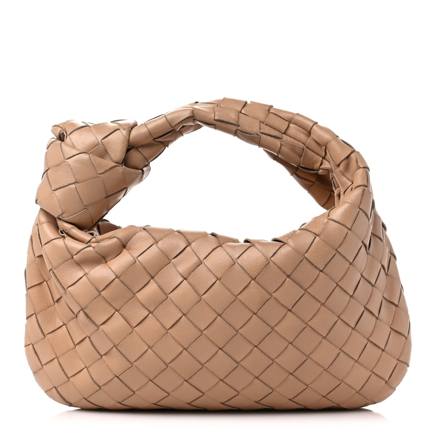 Nappa Intrecciato Mini Jodie Sandalwood