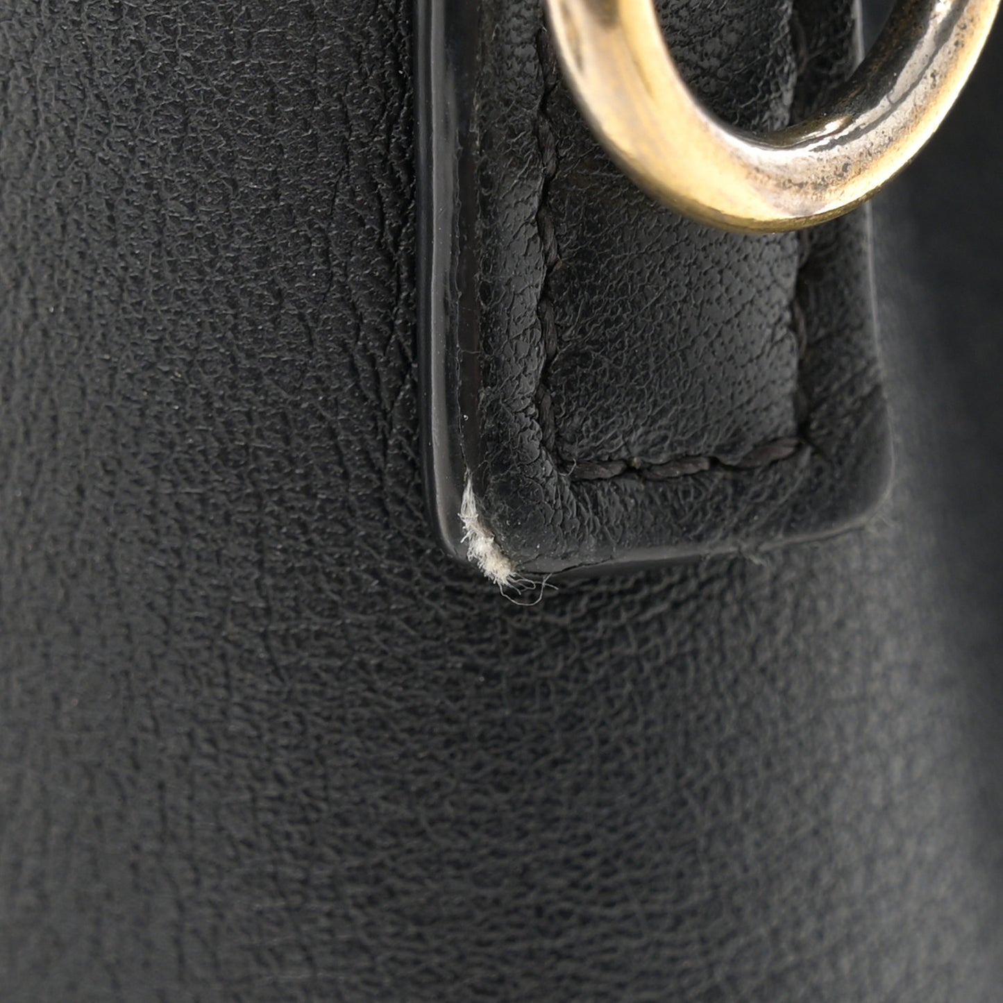 Smooth Calfskin Nano Luggage Black
