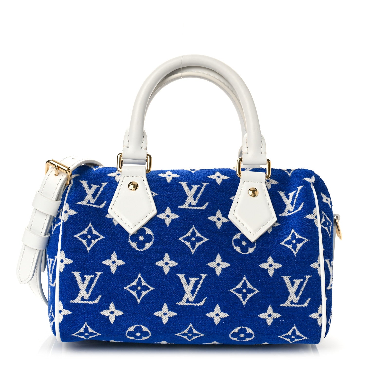Louis Vuitton Jacquard Velvet Monogram LV Match Speedy Bandouliere