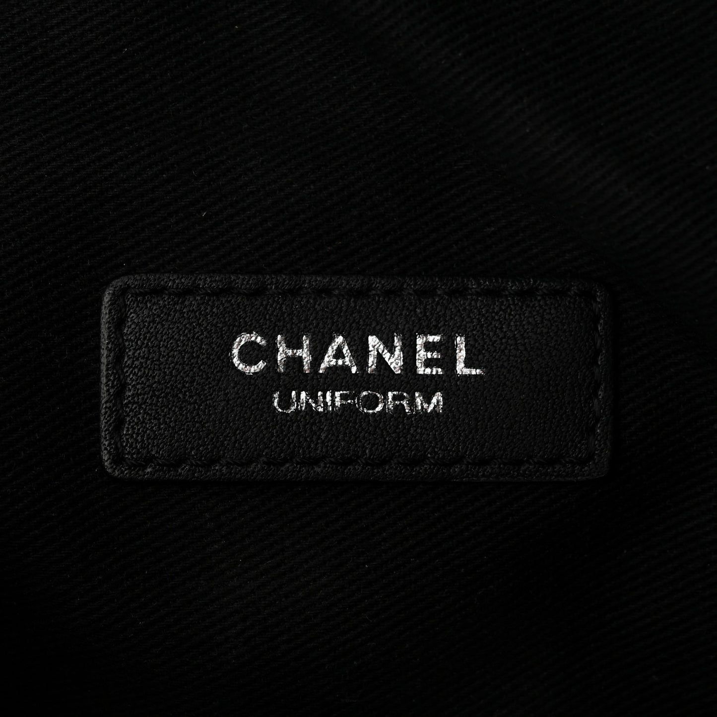 Calfskin Quilted Waist Belt Bag Black
