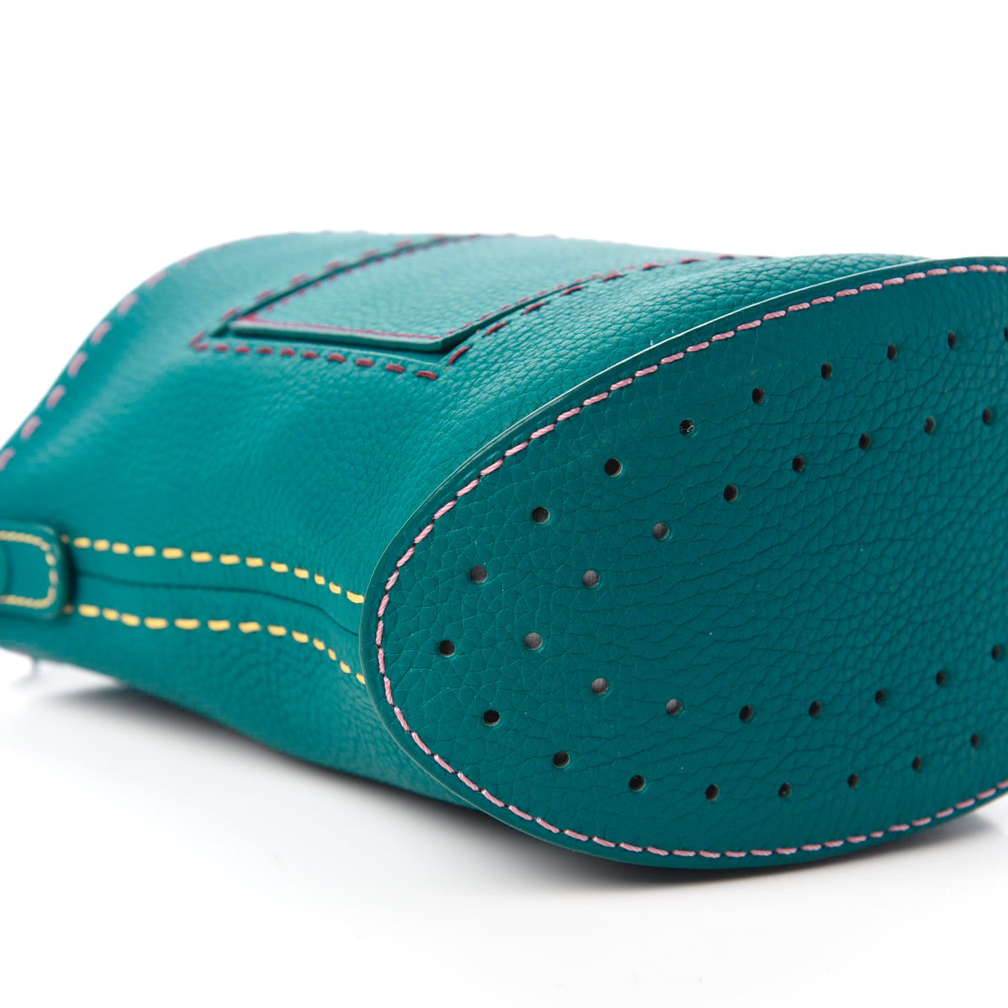 Taurillon Mini Pin Bucket Peacock