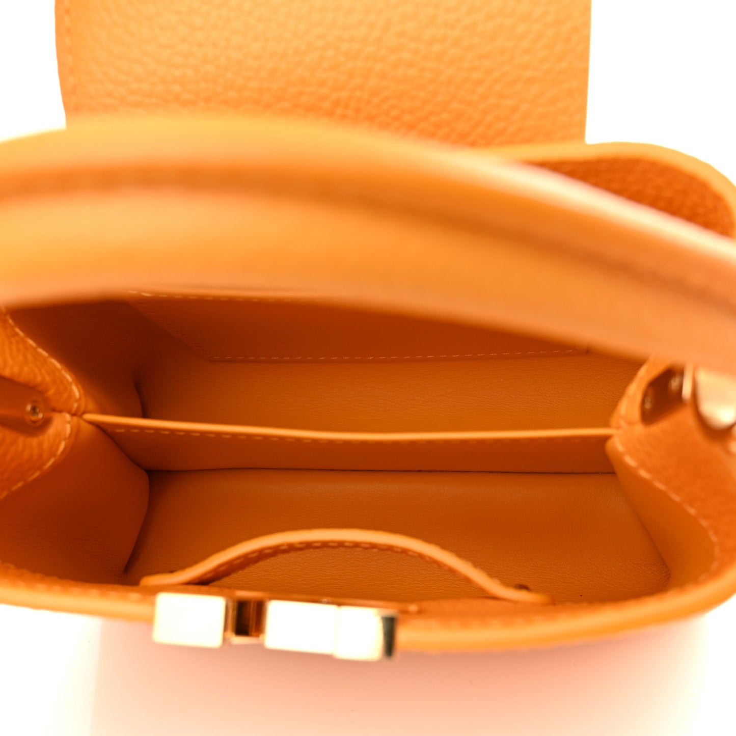 Taurillon Mini Capucines Sunbeam Yellow
