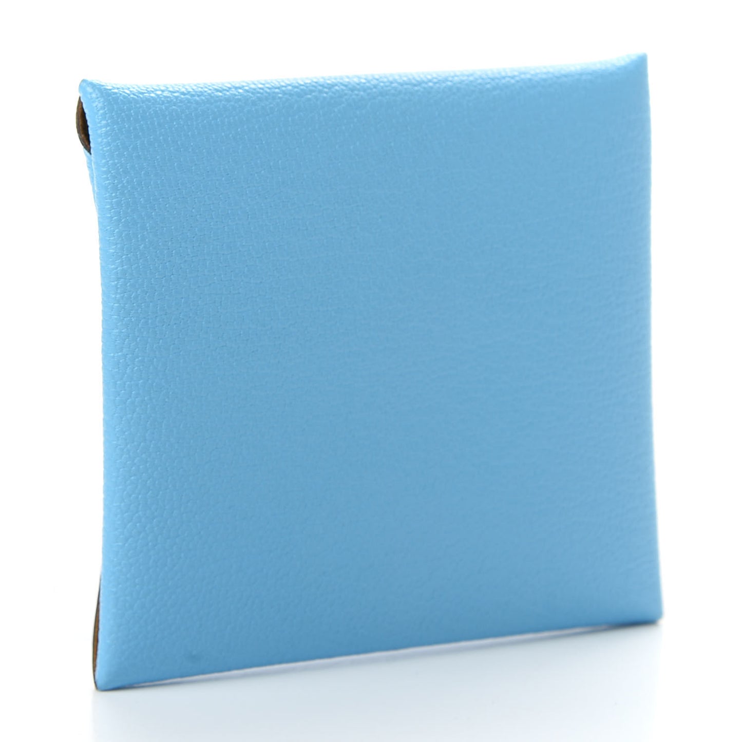 Chevre Mysore Bastia Verso Coin Purse Celeste Kraft