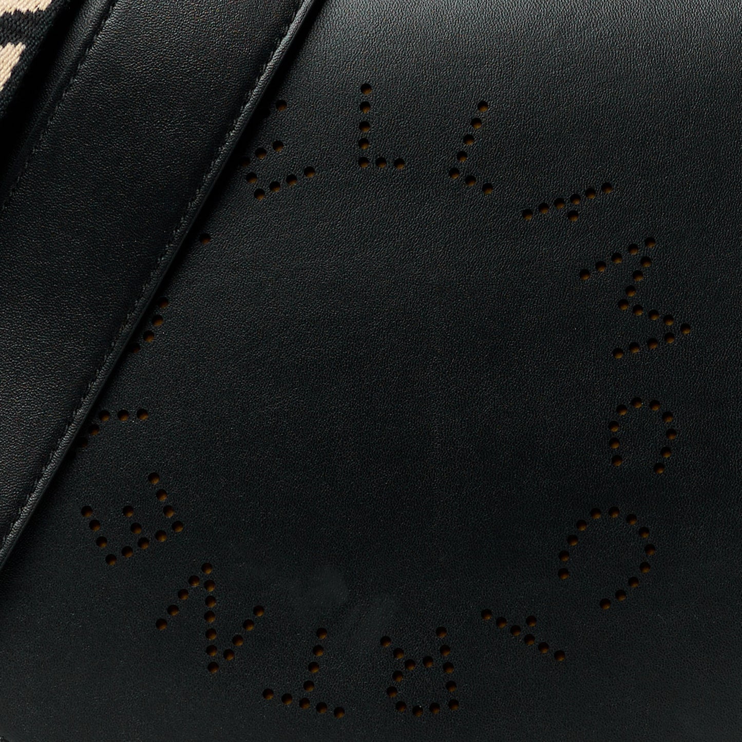 Eco Soft Alter Nappa Perforated Logo Black