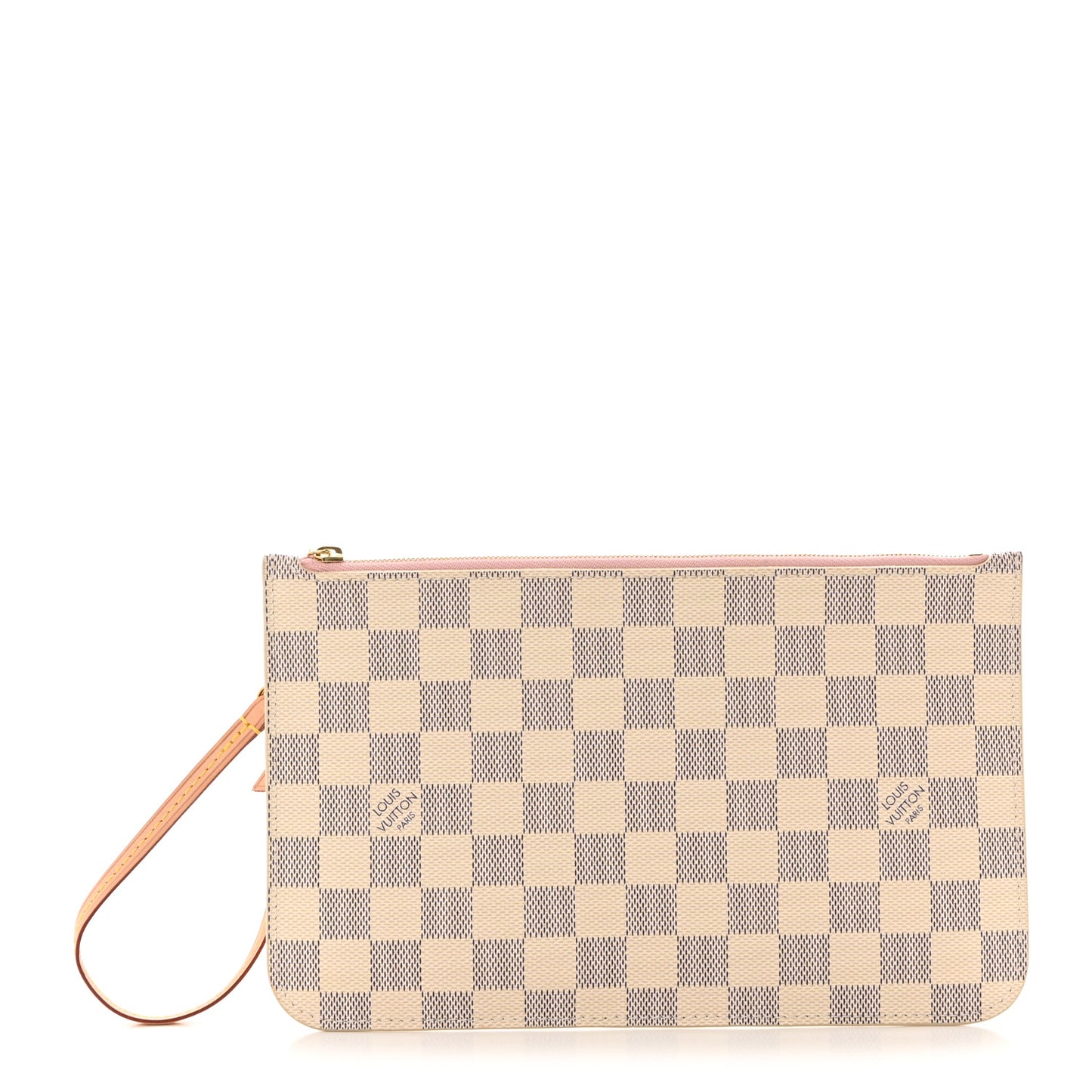 Damier Azur Neverfull MM GM Pochette Rose Ballerine