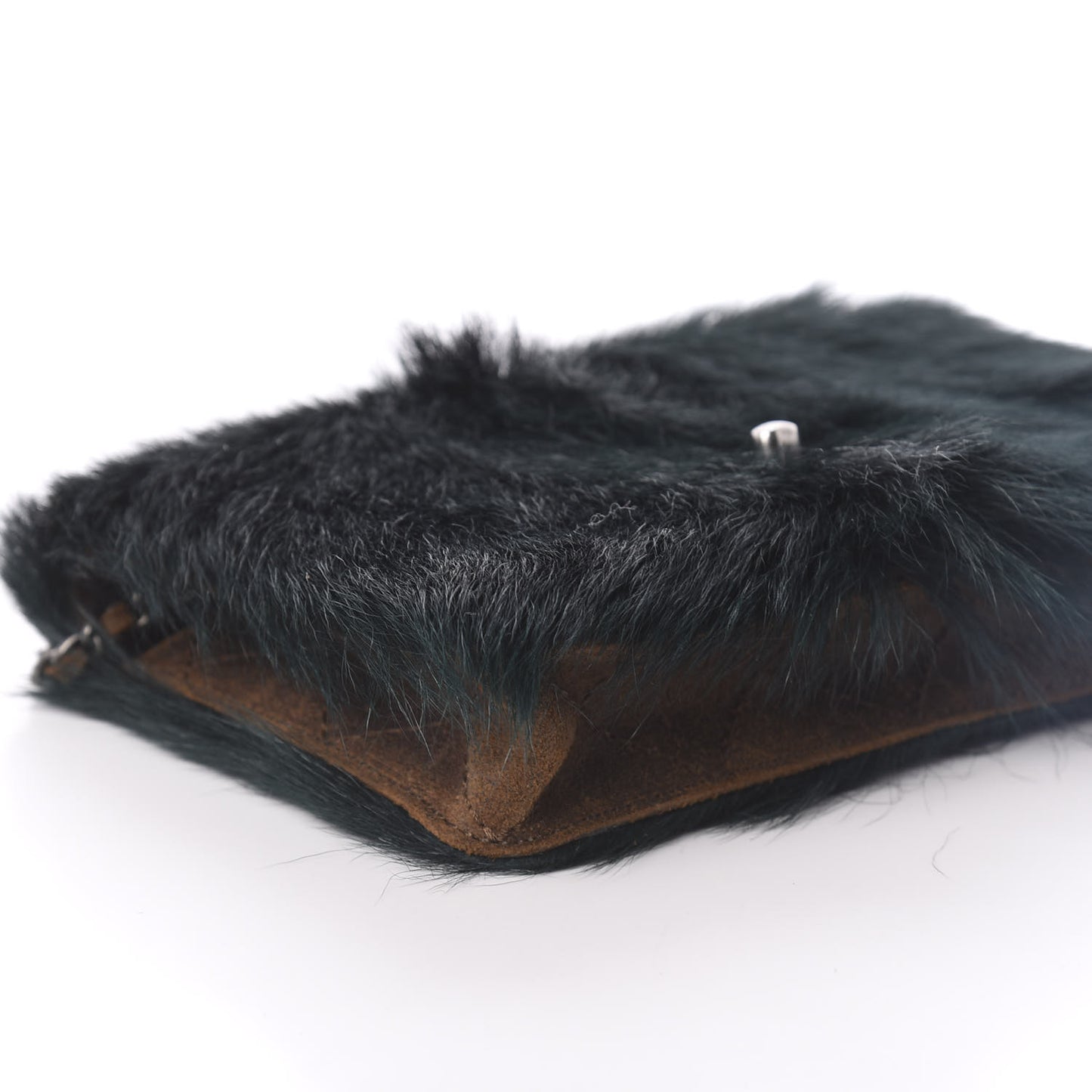 Goat Hair Wallet On Chain WOC Dark Green