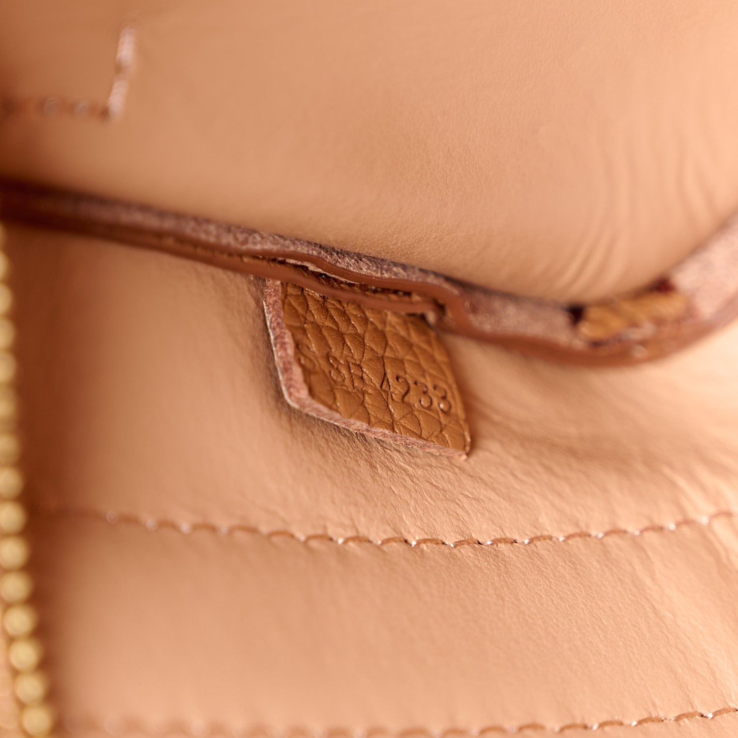 Marc Jacobs Grained Calfskin Micro The Tote Bag Argan Oil 7 of 11
