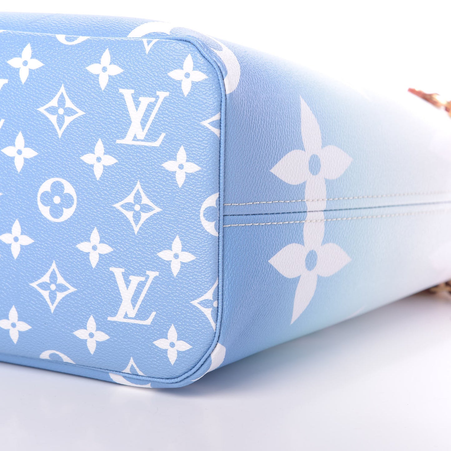 Monogram Giant By The Pool Neverfull MM Blue