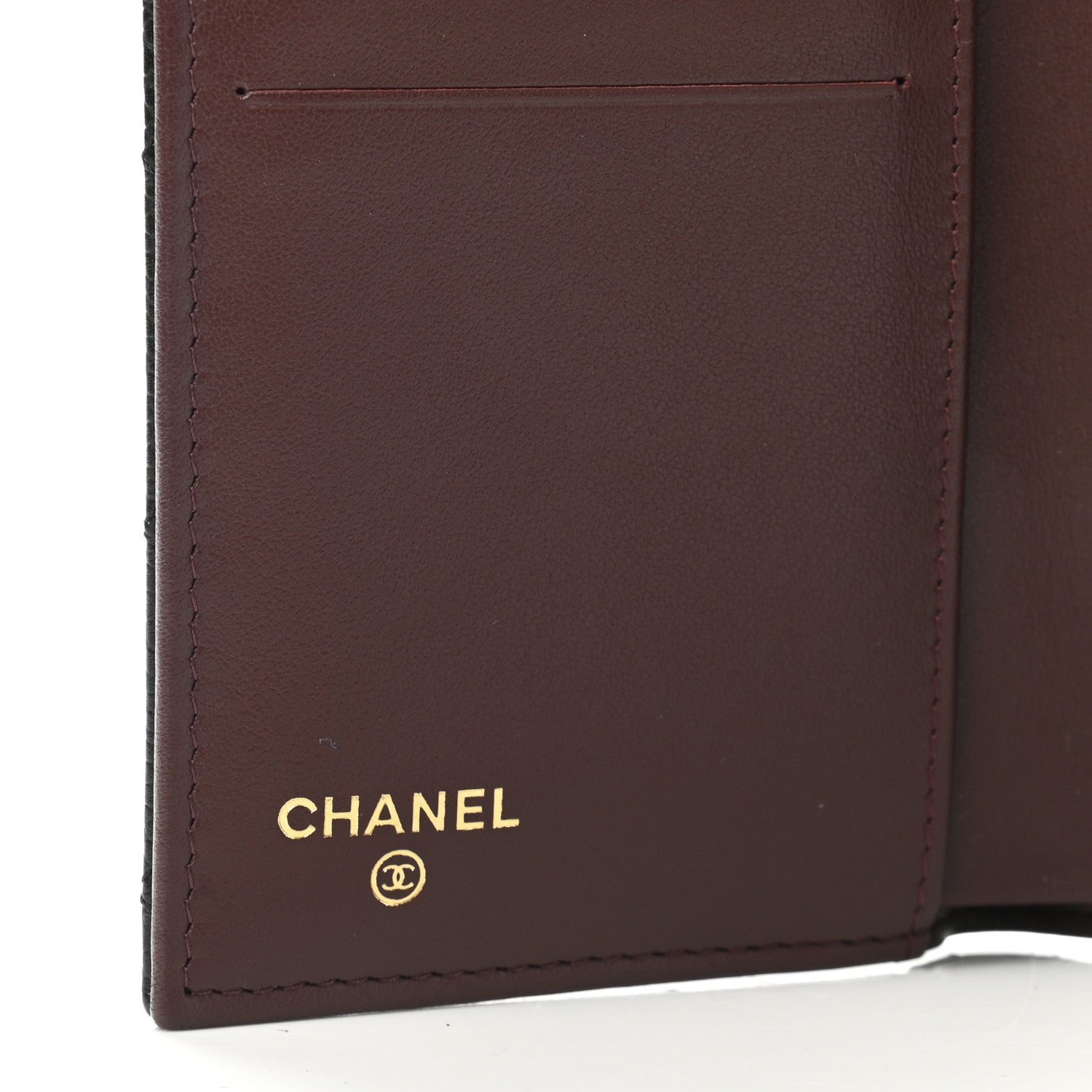 Chanel Caviar Quilted Medium Flap Wallet Black 6 of 9