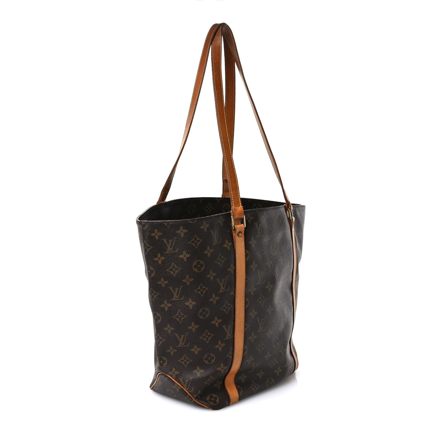 Louis Vuitton Monogram Sac Shopping Tote 3 of 12