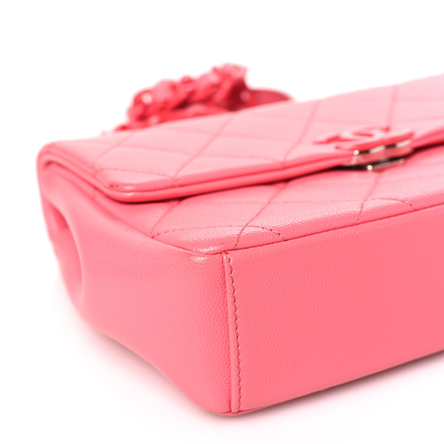 Caviar Quilted My Everything Flap Pink