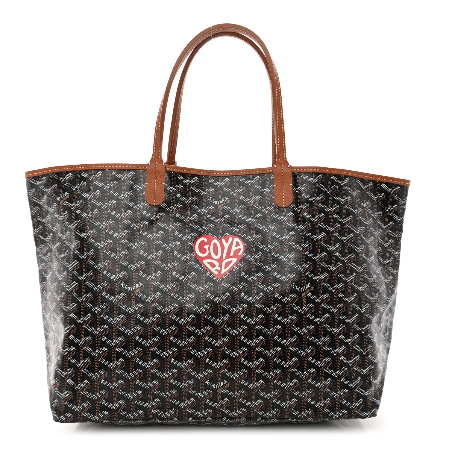 Goyard Goyardine Saint Louis PM Black Gold 1 of 10