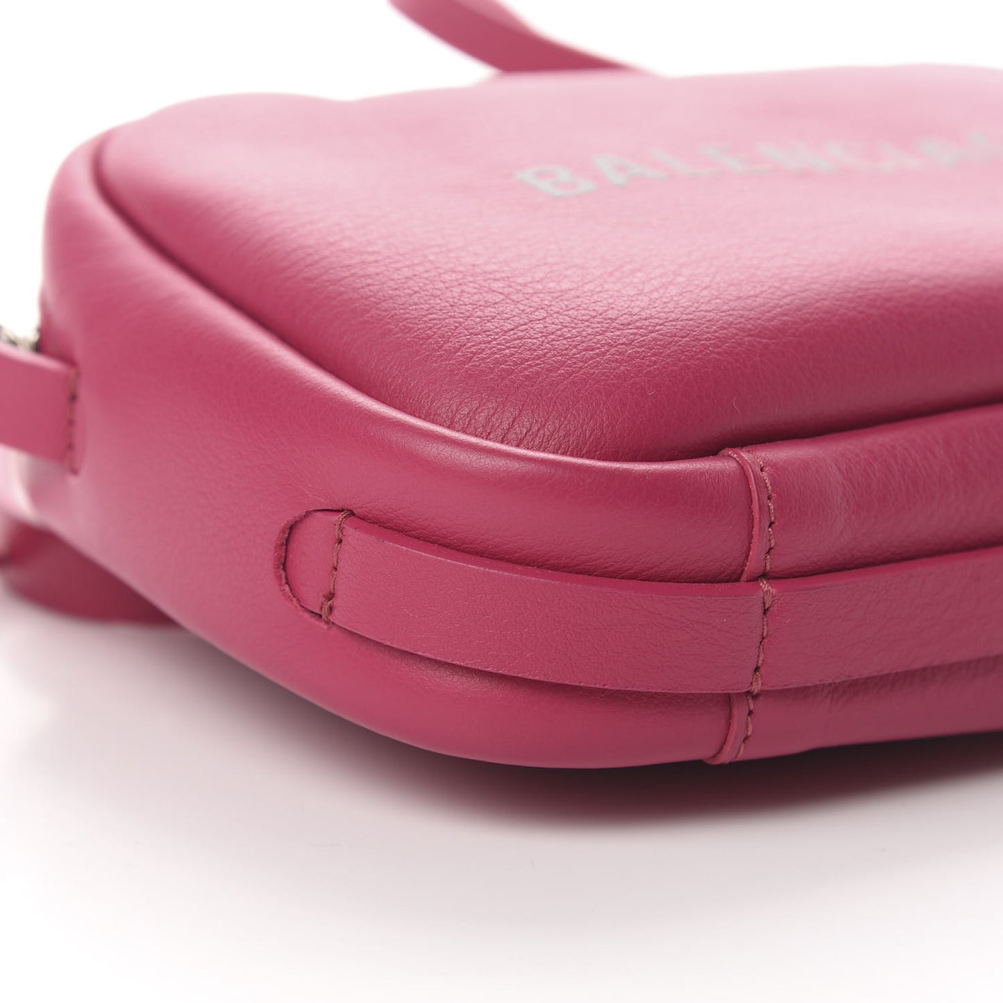 Calfskin Logo XS Everyday Camera Bag Rose Indien Black