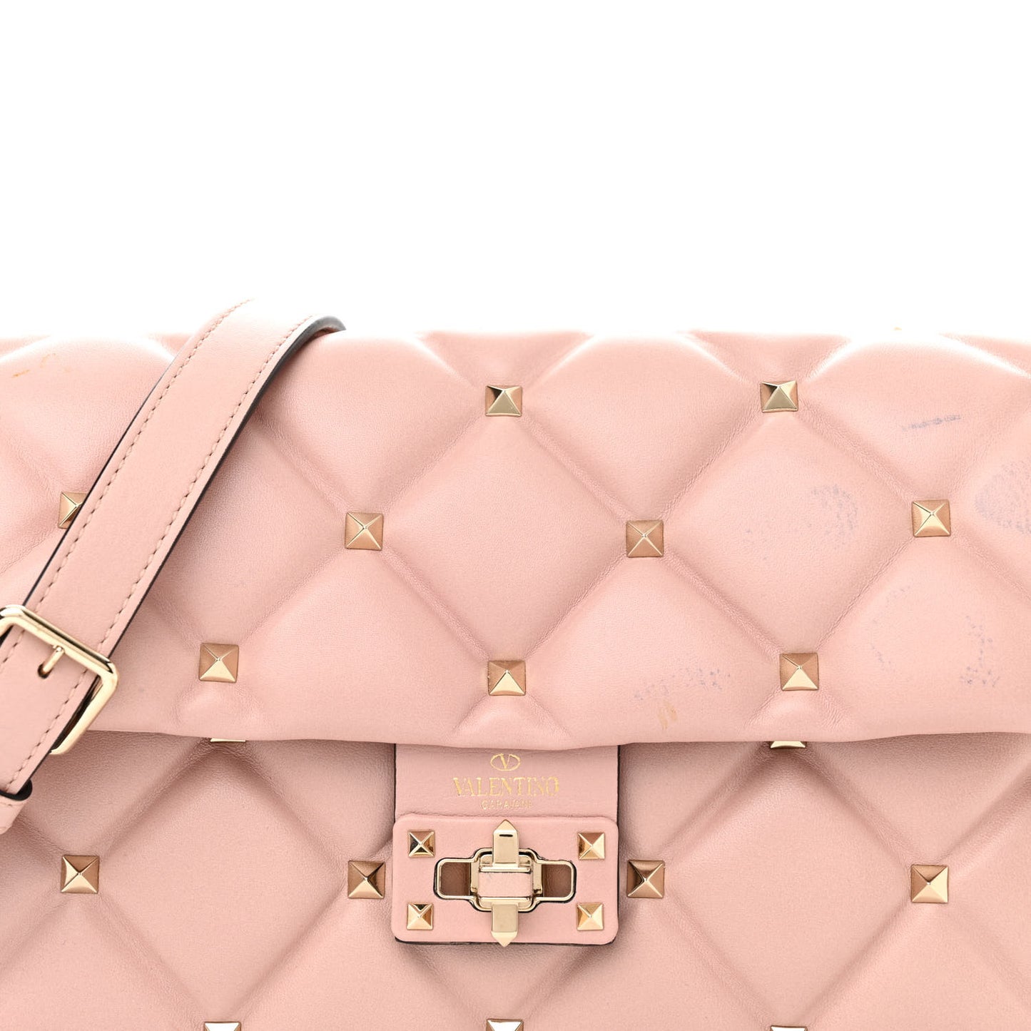 Nappa Candystud Crossbody Poudre