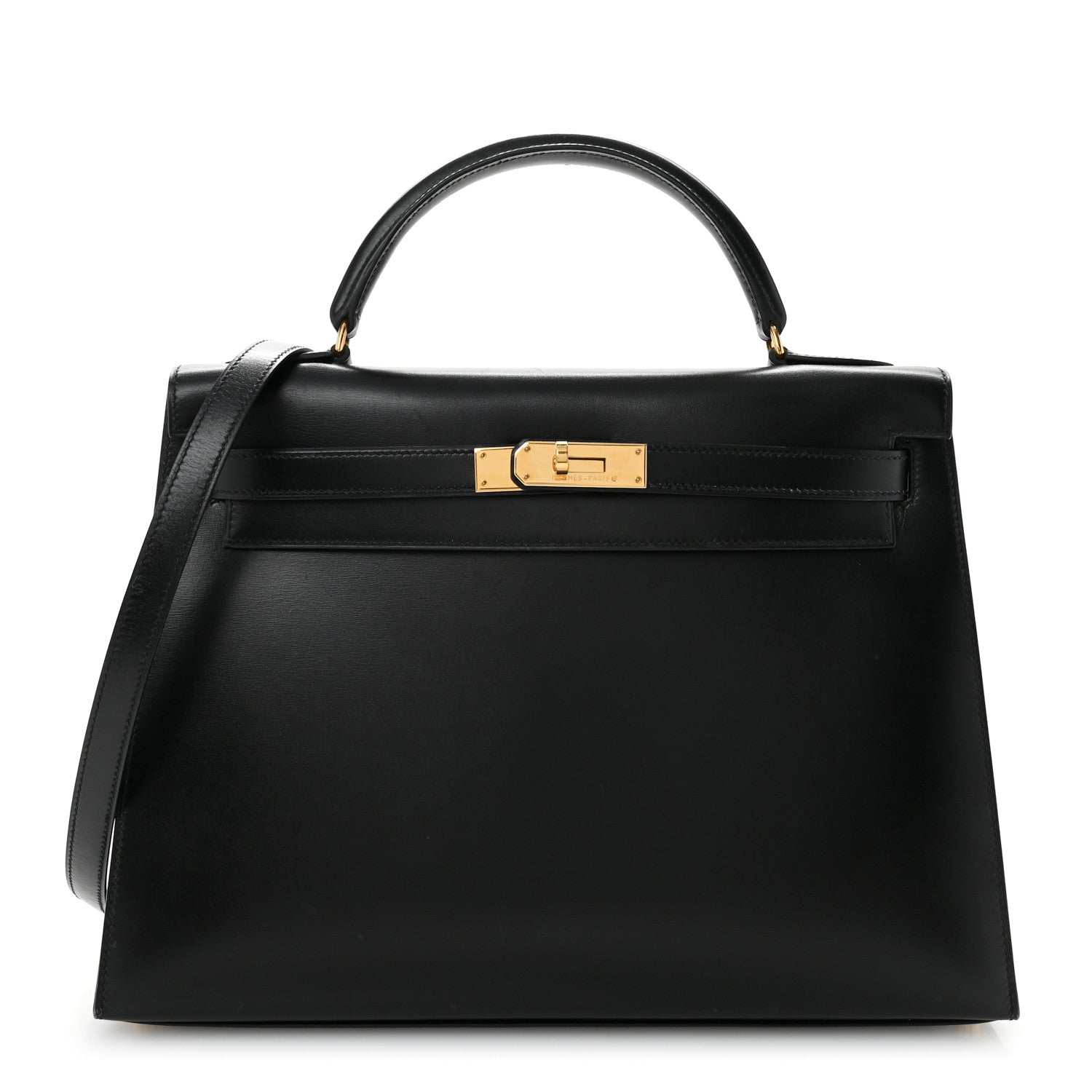 Hermes Box Kelly Sellier 32 Black 1 of 9