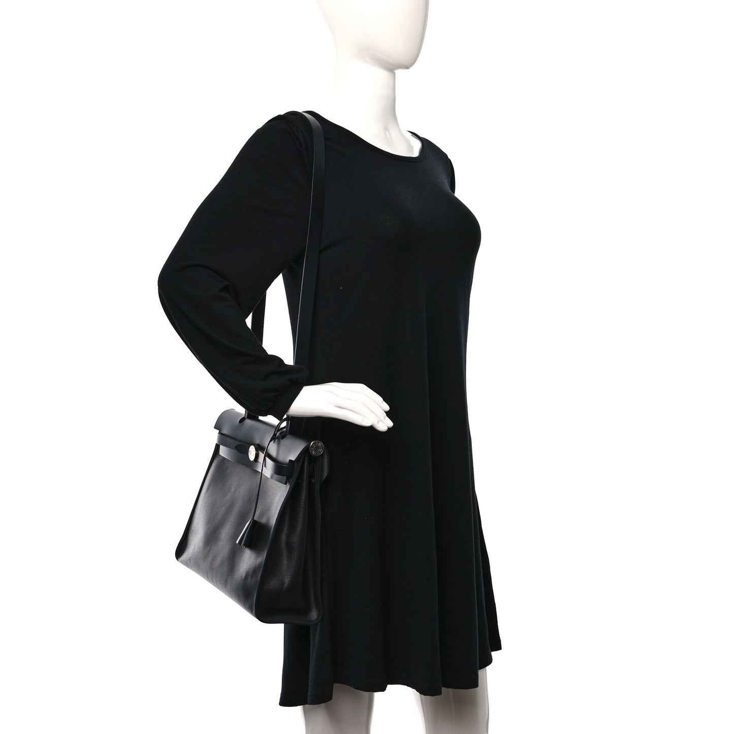 Toile H Berline Vache Hunter Herbag Zip PM 31 Black Ecru